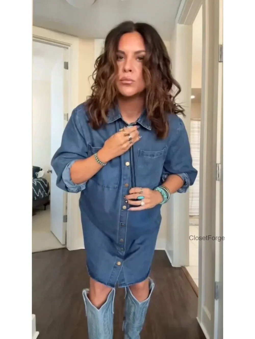 N/A womens denim